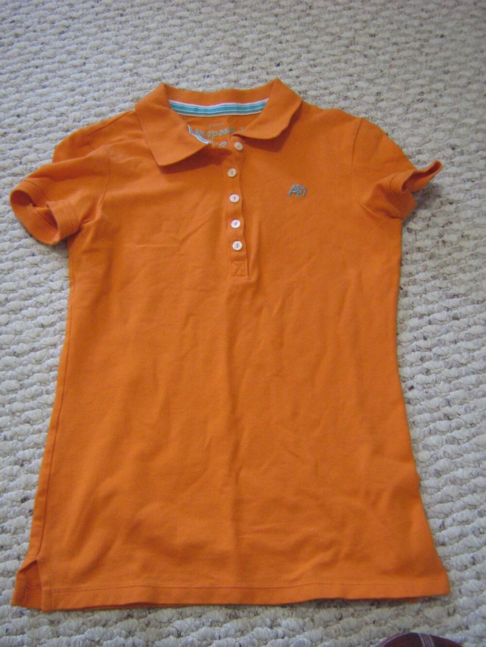aeropostale orange henley